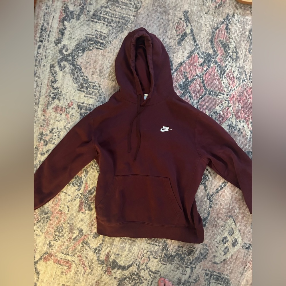 Nike Burgundy Hoodie